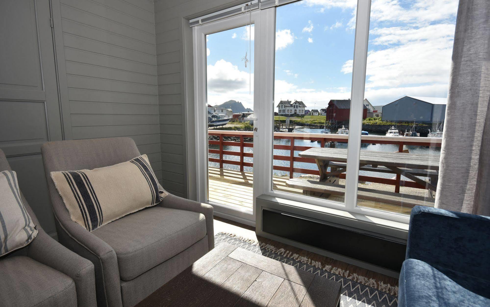 Lankanholmen Sea Cabins Андендес Екстериор снимка