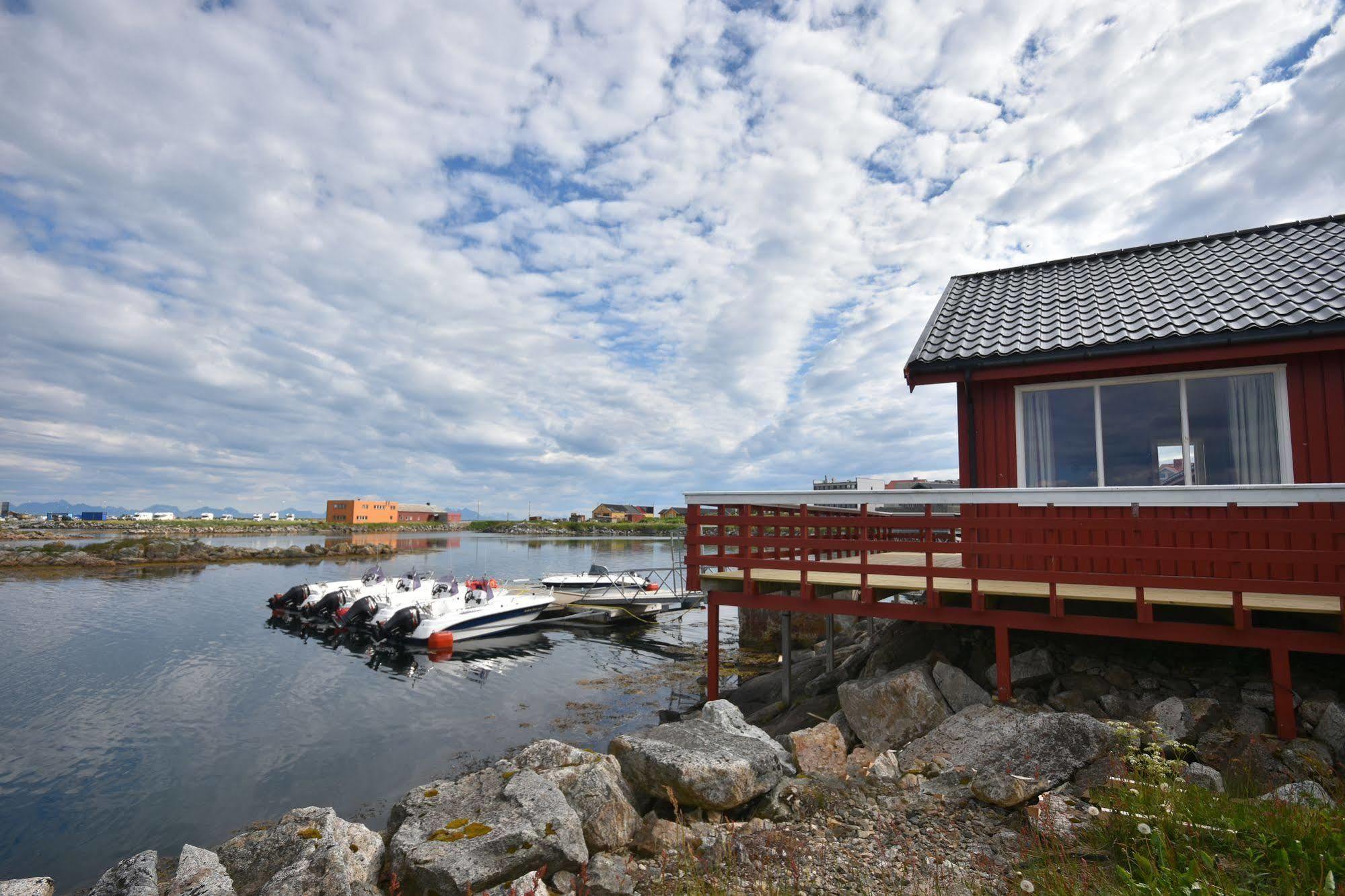 Lankanholmen Sea Cabins Андендес Екстериор снимка